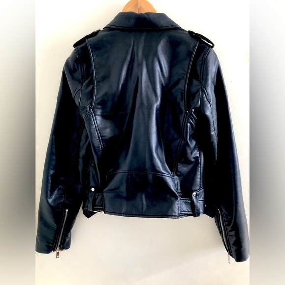 ZARA Faux Leather Jacket - Picture 3 of 7